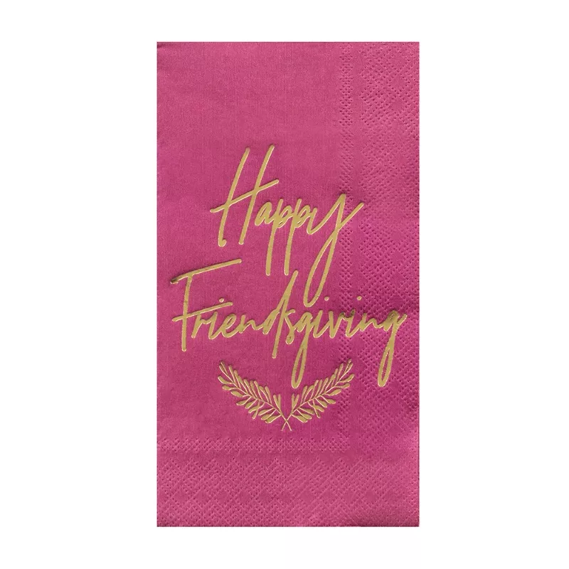 "Happy Friendsgiving" Guest Napkins - 16 Pack