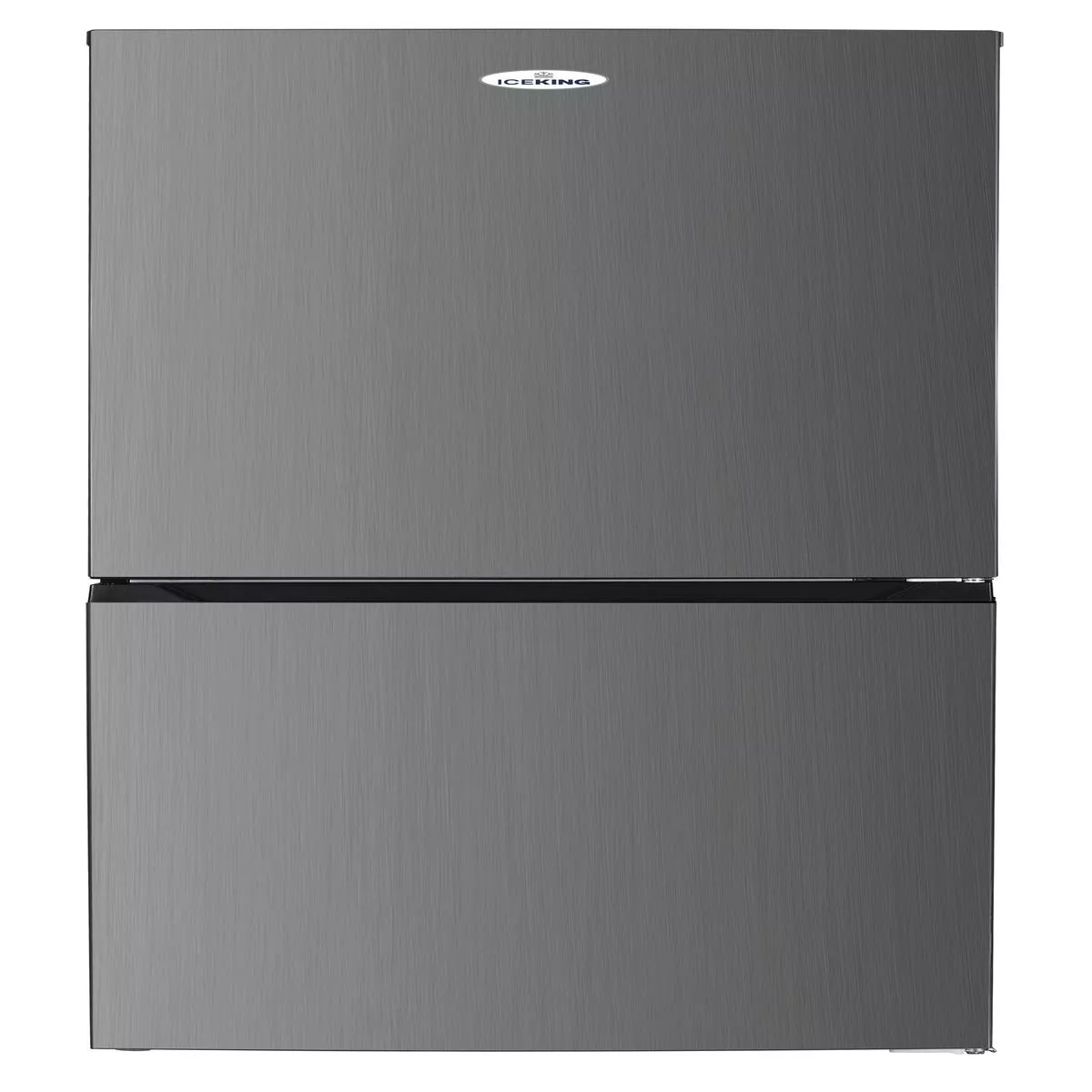 Iceking IK5050IX – Inox Freestanding Frost Free Fridge Freezer – E energy