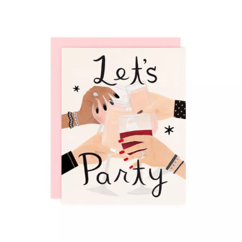 "Let's Party" Card