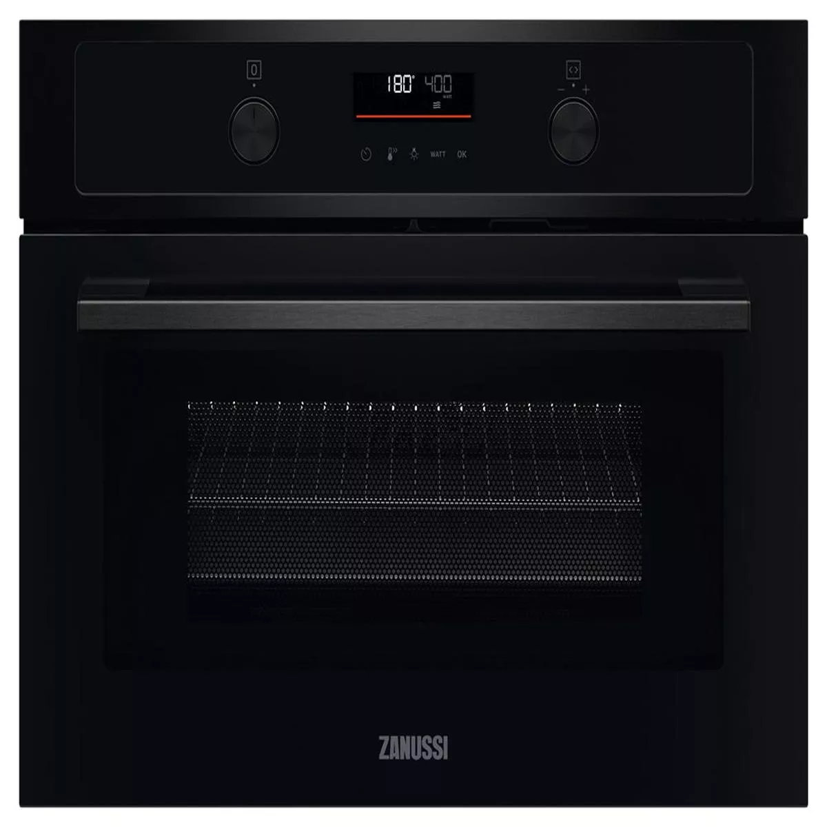 Zanussi ZVENM7KN – Black Electric Single Oven – Manual cleaning