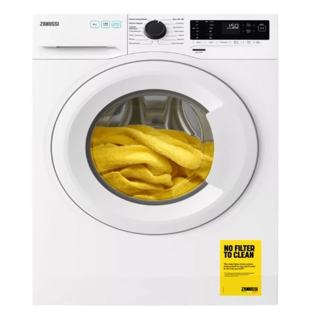 Zanussi ZWF842C3PW – White Freestanding 8KG Washing Machine – 1400 RPM – C energy